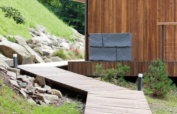 Prosperplast Sud na dešťovou vodu Stones Block 270 l tmavě šedý