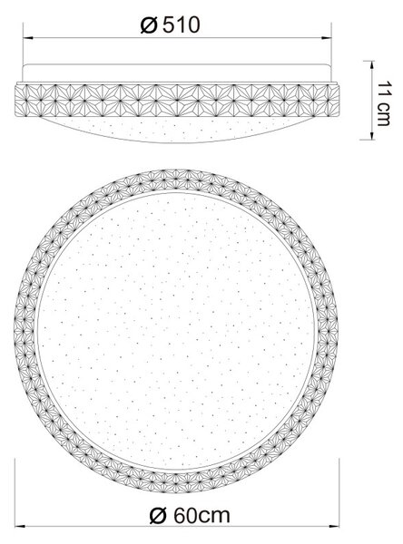 Globo 41749-40 LED stropní svítidlo Ovi 1x40W | 3200lm | 3000-6500K - 2700-6500K, bílá, opál