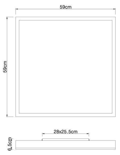 Globo 416080WD3 LED stropní svítidlo Doro 1x36W | 2250lm | 3000K - hnědá, černá, opál