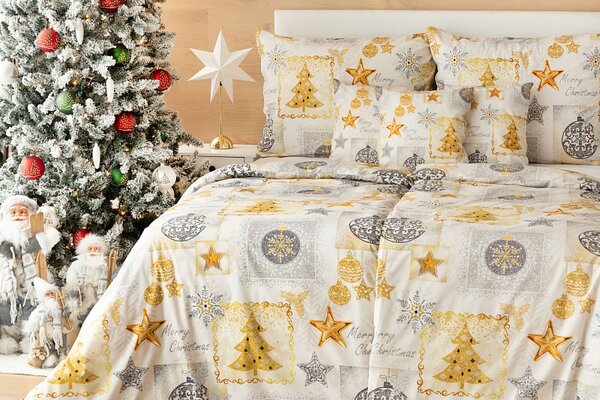 Povlečení Navidad Bavlna deluxe digitál 1x 140/200, 1x 70/90