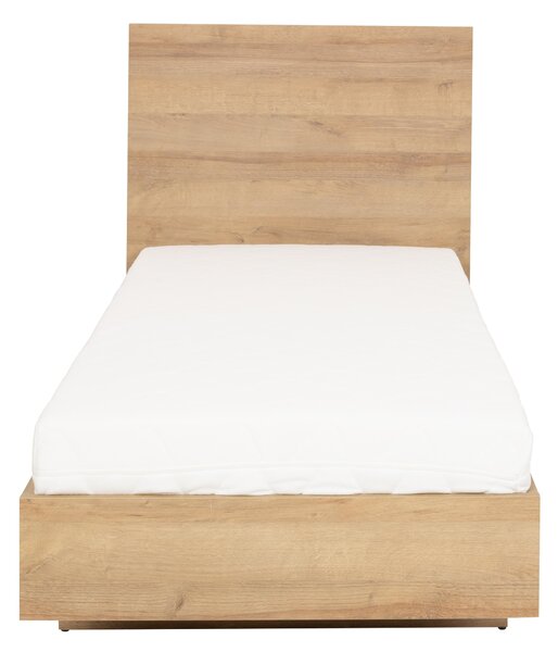 Jednolůžková postel 80 cm Nustretta N07 (dub riviera)