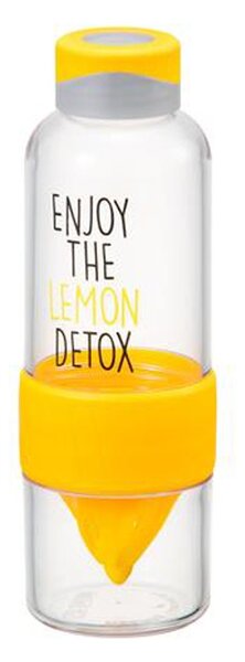 Lock&Lock Láhev na vodu "Bisfree Detox", 520 ml, žlutá