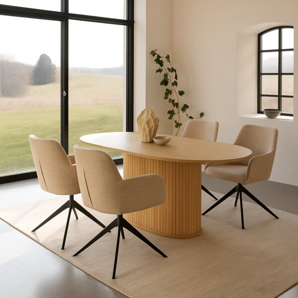 Unique Furniture Dubový jídelní stůl Nola 180 x 95 cm