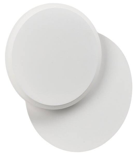 Sada 2 nástěnných lamp SEMNON Bílá Kov LED