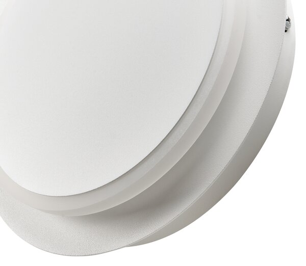 Sada 2 nástěnných lamp SEMNON Bílá Kov LED