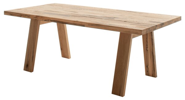 Jídelní stůl LONGFORD dub divoký, šířka 180 cm