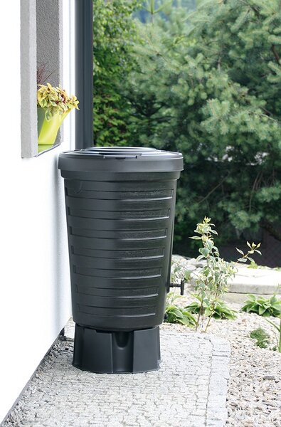 Prosperplast Sud na dešťovou vodu RAINMAN černý 210l