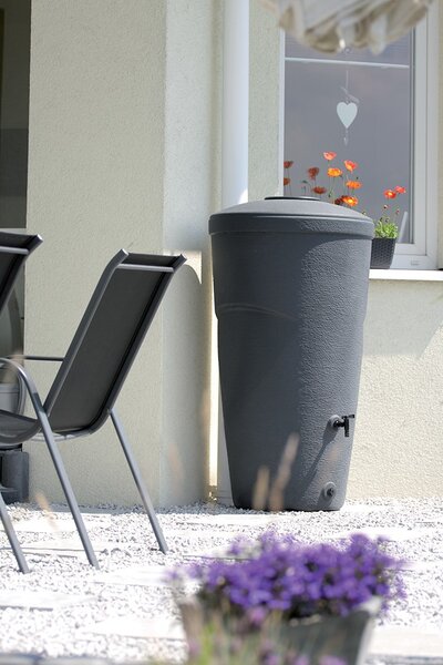 Prosperplast Sud na dešťovou vodu WACAN antracit 270l