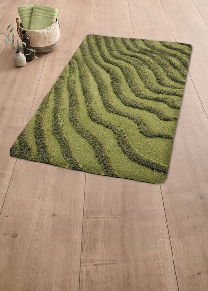 Kleine Wolke Terrace koupelnová podložka 120x70 cm obdélníkový zelená 9183616225