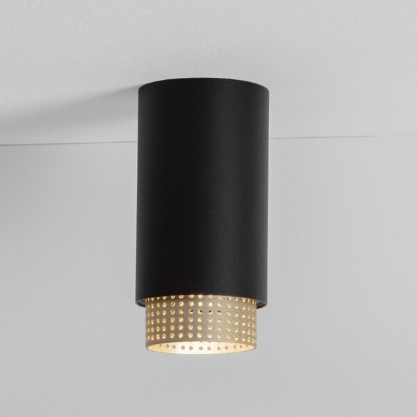 Nova Luce Černé bodové světlo Nessi l. 6 cm