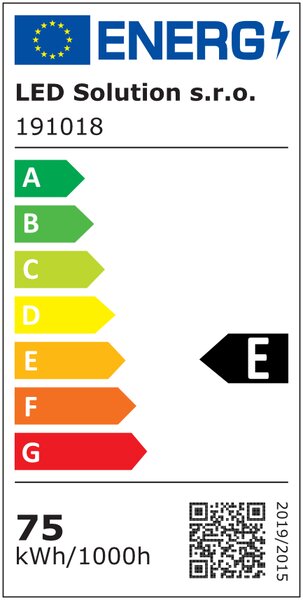 LED Solution Stříbrný podhledový LED panel 600 x 1200mm 75W Premium 191018