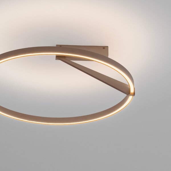 Nova Luce Zlaté kovové stropní LED světlo Tilia 60 cm