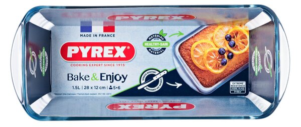 Skleněná zapékací forma na chléb PYREX 28x12cm/1,5l