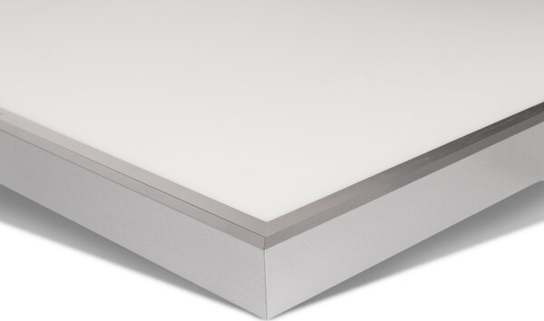 LED Solution Stříbrný přisazený LED panel s rámečkem 600 x 1200mm 75W Premium 191018_191023