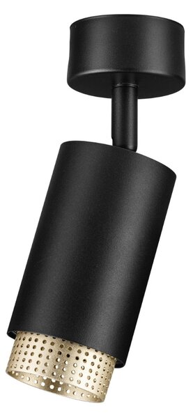 Nova Luce Černé bodové světlo Nessi ll. 6 cm