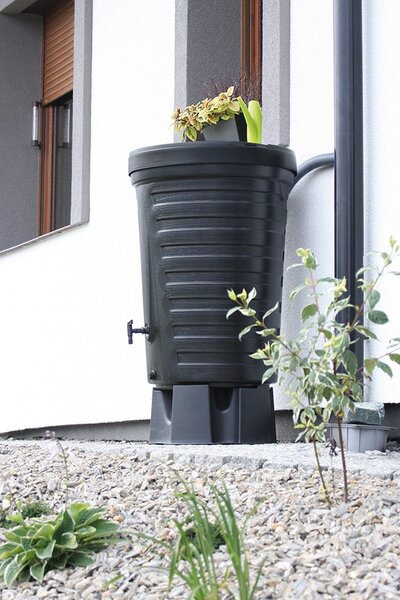 Prosperplast Sud na dešťovou vodu RAINMAN černý 210l