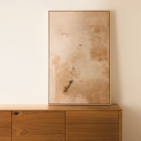 Abstraktní obraz Kave Home Silpa 90 x 60 cm