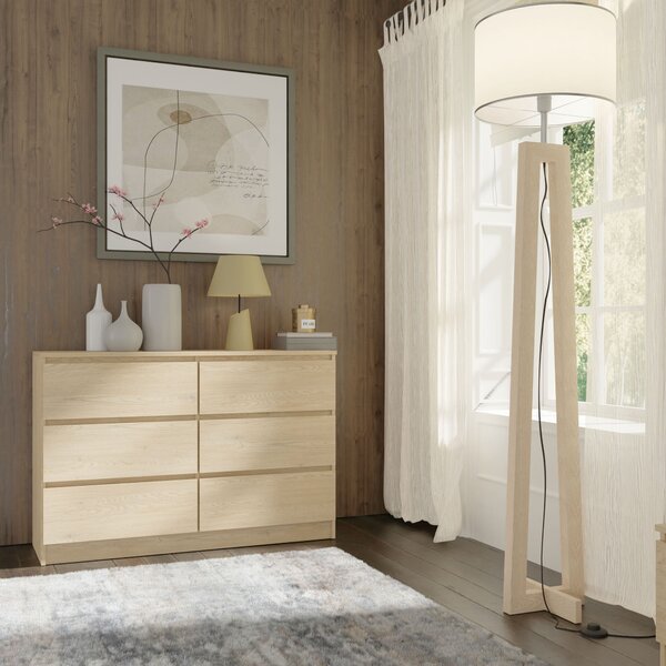 Komoda Maya S6 (dub cremona). Akce -10%