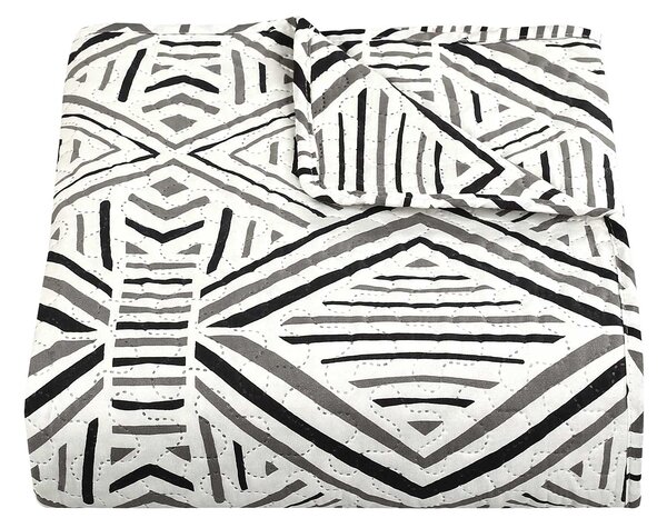 PŘEHOZ NA POSTEL TARIK 170X210 CM VZOROVANÁ
