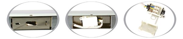 Ecolite Bílé LED svítidlo pod kuchyňskou linku 60cm 15W TL4130-LED15W/BI