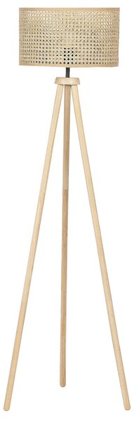 Stojací lampa PENTON Ratan Přírodní