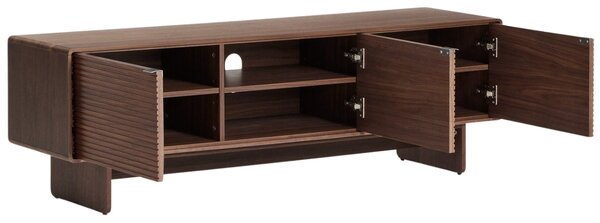 Kave Home Ořechový TV stolek Norlen 150 x 40 cm