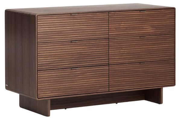 LÉTO -15% Kave Home Ořechová komoda Norlen 120 x 50 cm