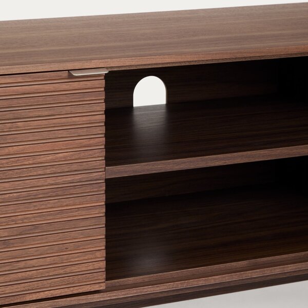 Kave Home Ořechový TV stolek Norlen 150 x 40 cm
