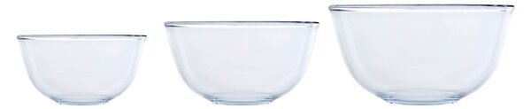 Pyrex Sada skleněných misek 3ks