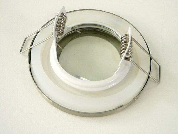LED Solution Podhledový rámeček do koupelny satén nikl IP44 104343