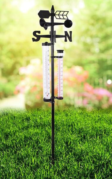 Provence Venkovní teploměr -40-+50°C zapichování 5 funkcí