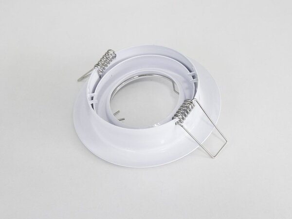 LED Solution Podhledový rámeček bílý výklopný kulatý 10418