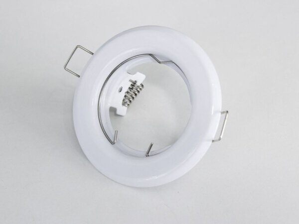 LED Solution Podhledový rámeček bílý kulatý 10410