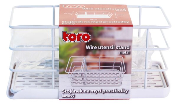 Toro Kovový stojan na mycí prostředky 20x8,5cm