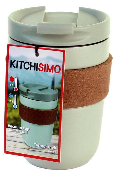 Kitchisimo Nerezový termohrnek 300ml
