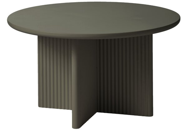 Unique Furniture Zeleno-šedý konferenční stolek Palma 80 cm