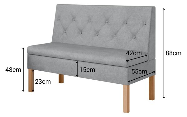 Kuchyňská lavice Pirma 80 (olivová). Akce -10%