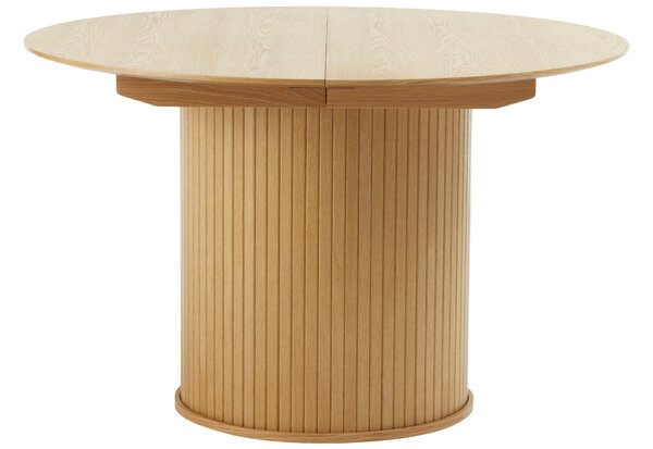 Unique Furniture Dubový rozkládací jídelní stůl Nola 120/167 x 120 cm
