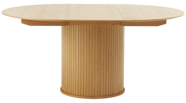 Unique Furniture Dubový rozkládací jídelní stůl Nola 120/167 x 120 cm
