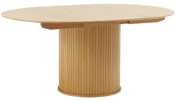 Unique Furniture Dubový rozkládací jídelní stůl Nola 120/167 x 120 cm