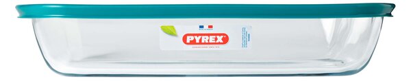 Pyrex Skleněný pekáč s víkem 40x27cm/4,9l., borosilikát