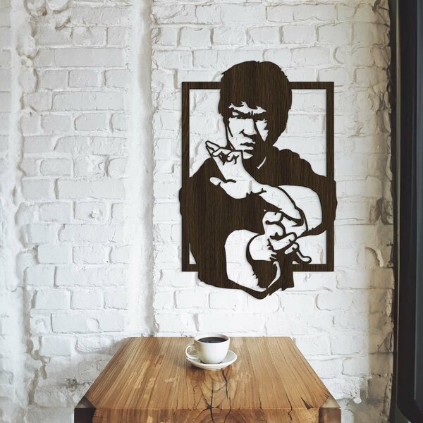 DUBLEZ | Dřevěný obraz - Bruce Lee | Obraz