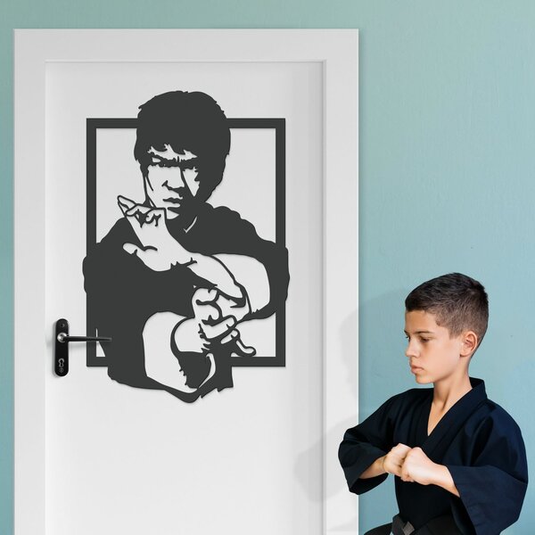 DUBLEZ | Dřevěný obraz - Bruce Lee | Obraz