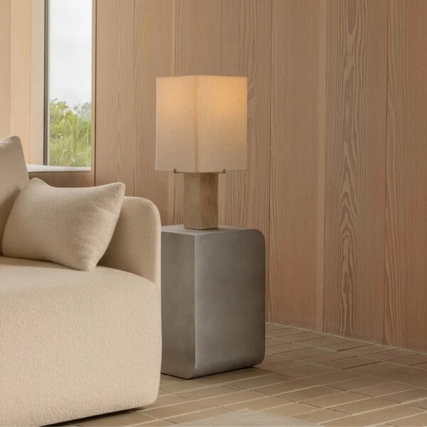 Audo CPH Travertinová stolní lampa NONNA 49 cm