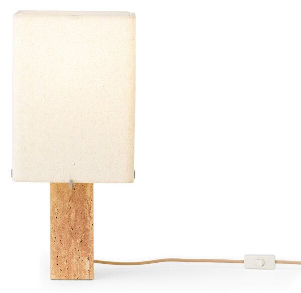 Audo CPH Travertinová stolní lampa NONNA 49 cm