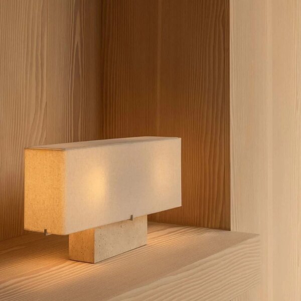 Audo CPH Travertinová stolní lampa NONNA 30 cm