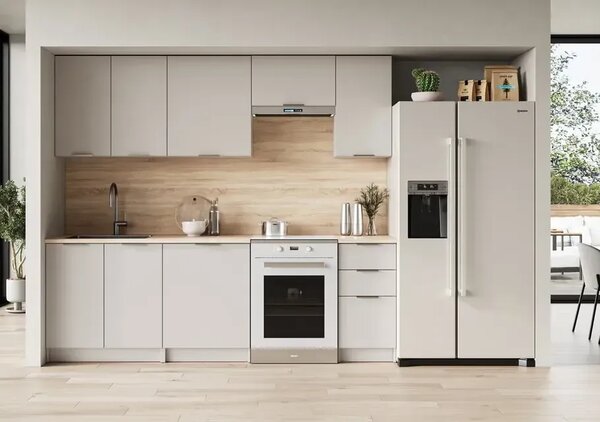 Halmar kuchyňská linka BARCELONA, 240 cm, kašmír
