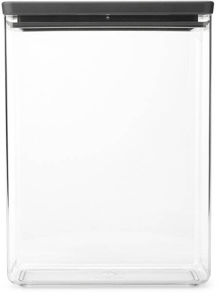 Brabantia Tasty+ úložný box 22.1x11.1x29.6 cm průhledná-černá 229985