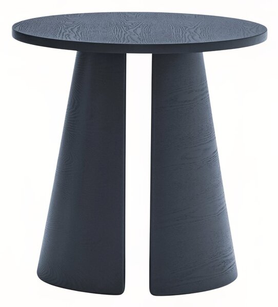 Modrý kulatý odkládací stolek Teulat Cep 50 cm
