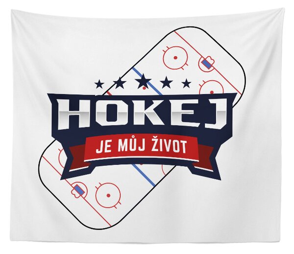 Sablio Deka Hokej je můj život: 150x120 cm